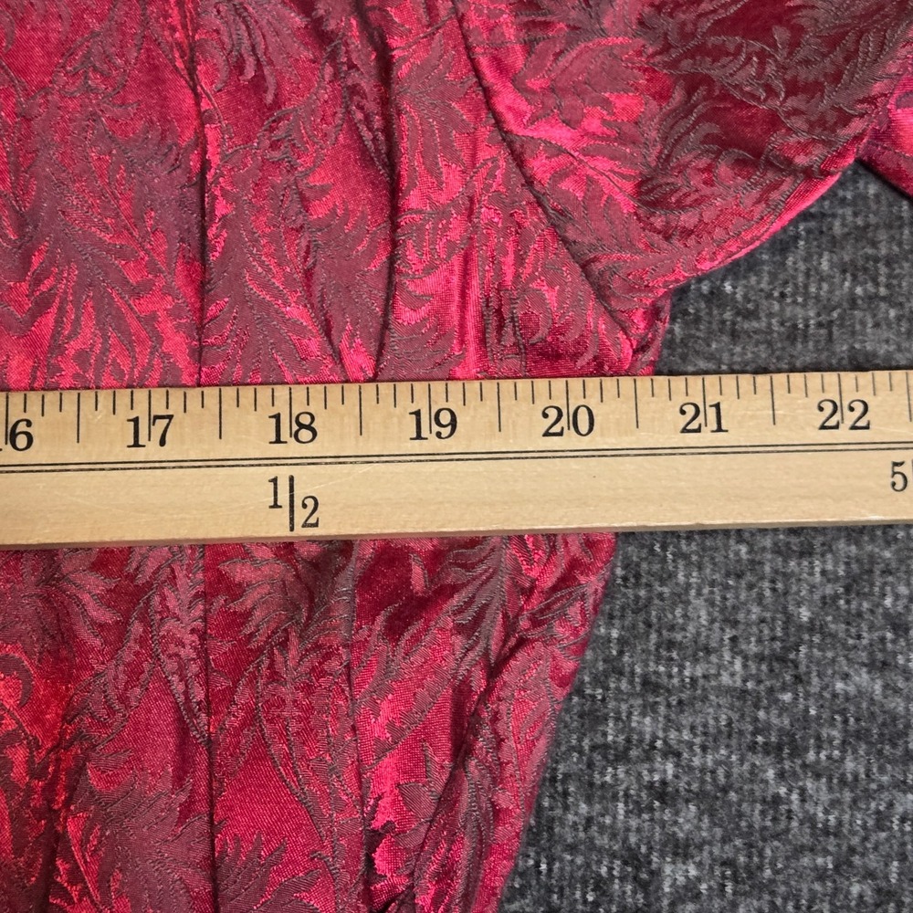 Victoria's Secret Women's Floral Hot Pink‎ Satin Tie Belt Robe Size M/L Sexy - Picture 8 of 11
